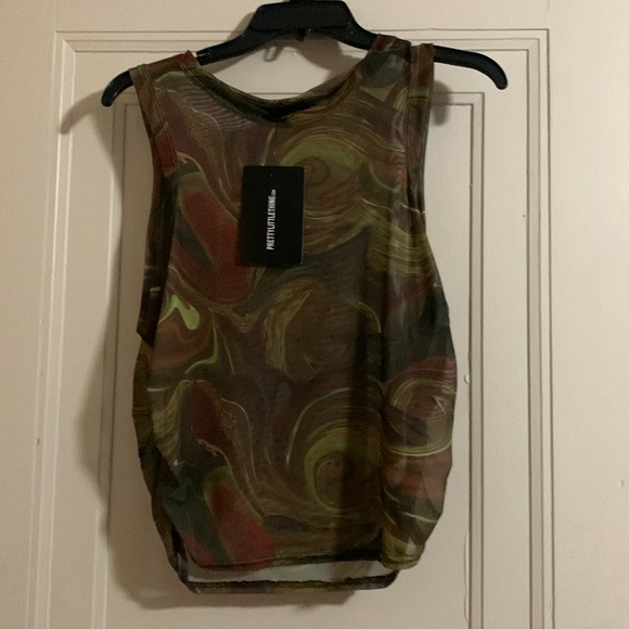 New Pretty Little Thing Sheer Top - Picture 1 of 5